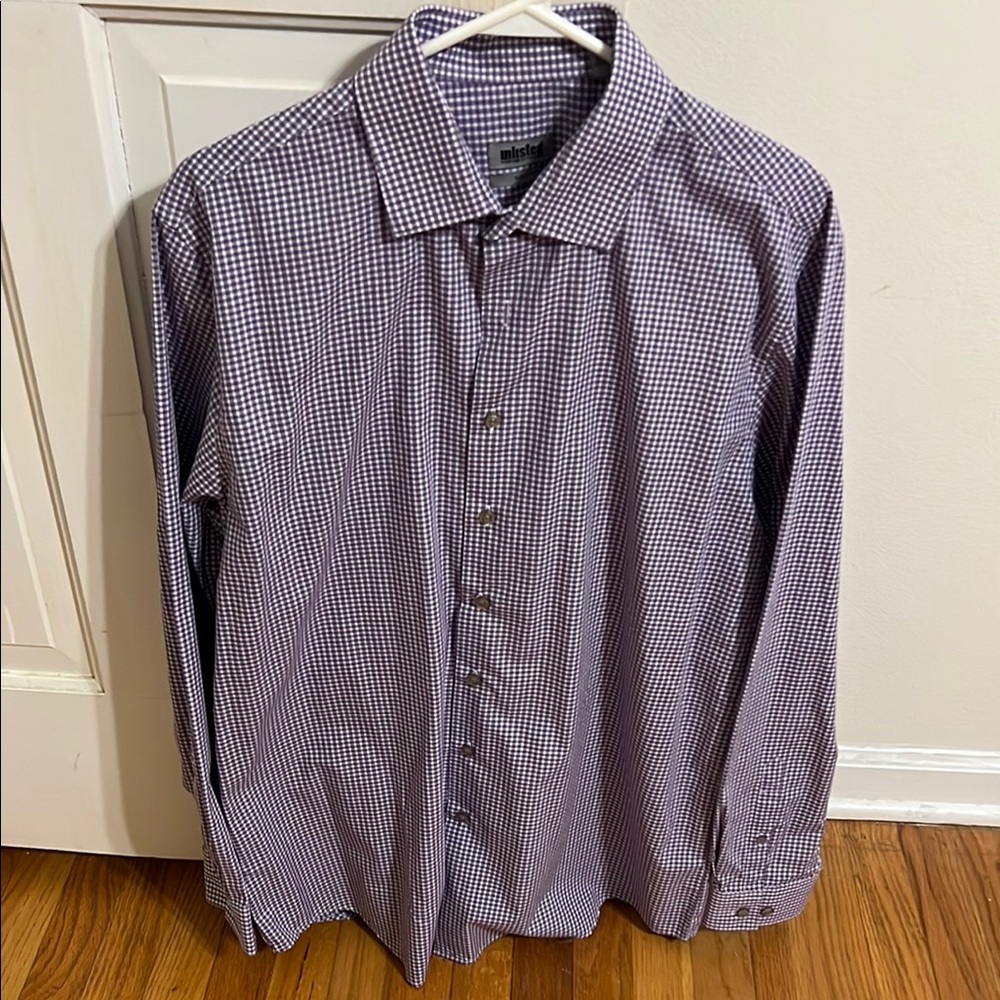 Nordstrom Purple Casual Button Down Shirt